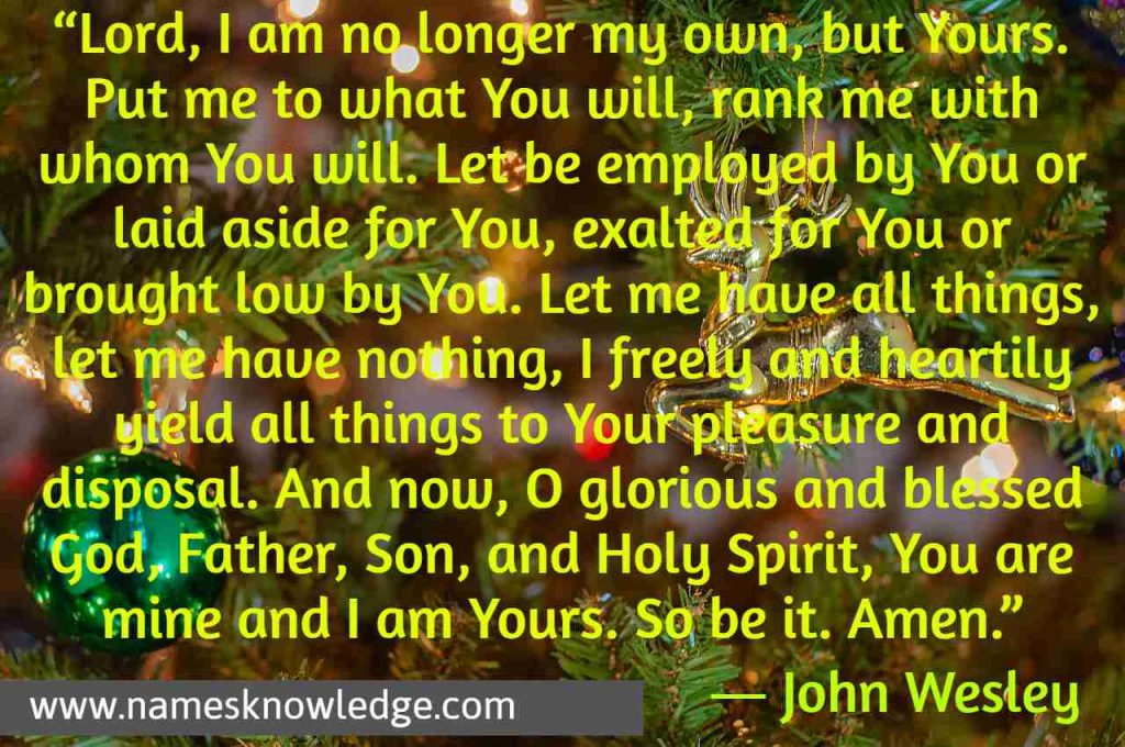 John Wesley Quotes on Prayer