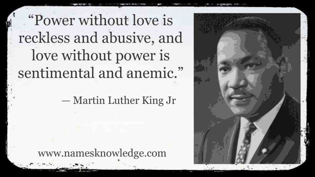 Martin Luther King Jr Quotes about Love