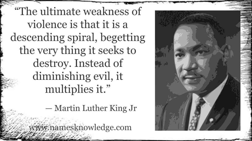Martin Luther King Jr Quotes Violence