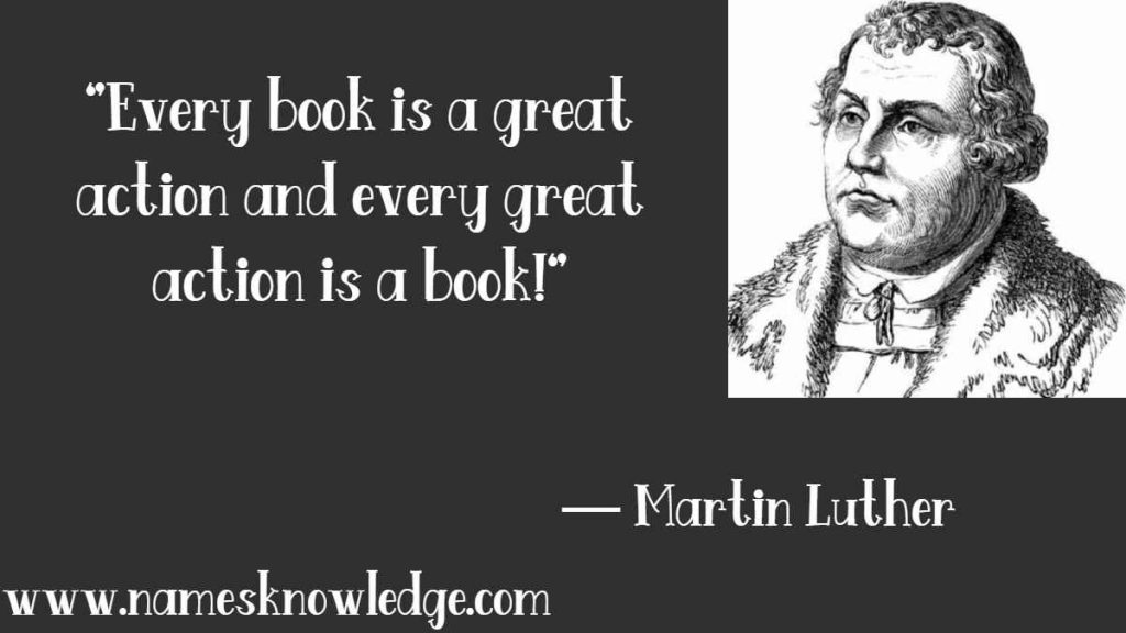“Every book is a great action and every great action is a book!”