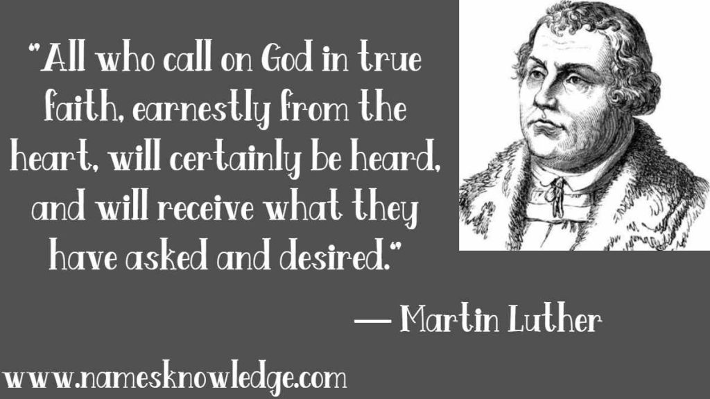 Martin Luther Quotes on Faith