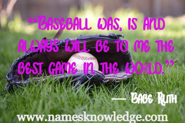Quotes of Babe Ruth Baseball